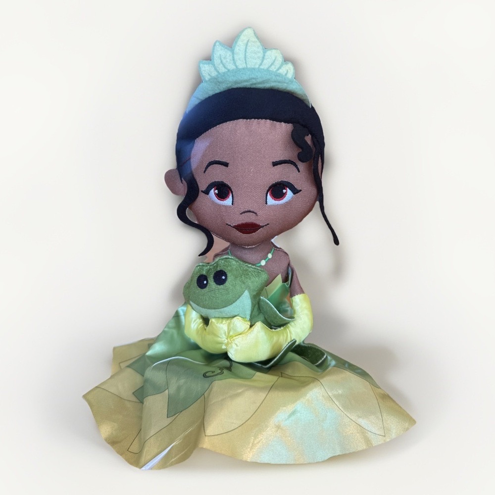 Disney Tiana Princess & the Frog Plush toy New Stuffed Stuffy